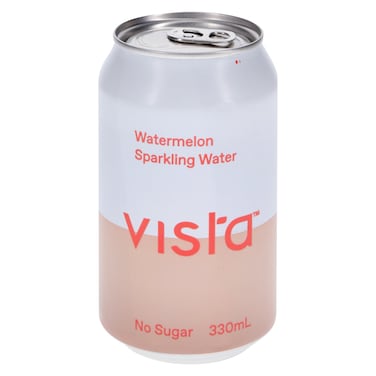 Vista No Sugar Watermelon Sparkling Water Can, 330ml