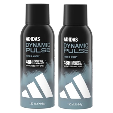 Adidas Dynamic Pulse Deodorant Body Spray, 150ml Pack of 2