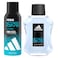 Adidas Ice Dive Eau De Toilette, 100ml + Ice Dive Deodorant Body Spray, 150ml