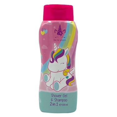 Airval Unicorn Shampoo and Shower Gel, 500ml