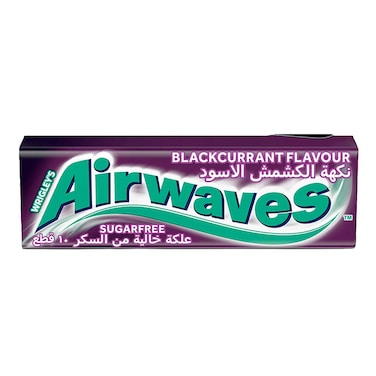 Airwaves Blackcurrant Gum Sugar Free, 14g