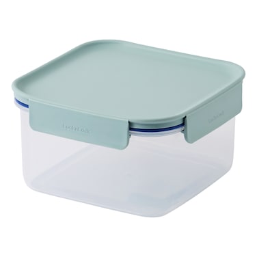 لوك آند لوك كلاسيك بلس، حاوية مربعة خضراء، 1.25 لتر