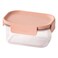 Lock &amp; Lock Classic Plus, Rectangular Container, Pink, 385ml