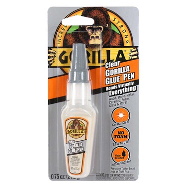 Gorilla Pen Type Clear Glue, 21.2g