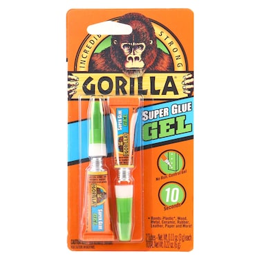 جل غوريلا سوبر غلو غراء 3 غرام قطعتان