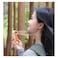 Porodo Handheld Turbo Fan with LED Display, White and Orange