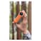 Porodo Handheld Turbo Fan with LED Display, White and Orange