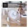 Porodo Transparent Cooling Fan with LED Light