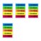 X Post It Sign Here Flag 174, 125x1inch