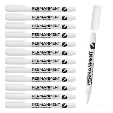 X White Board Permanent Marker 165, Multicolour