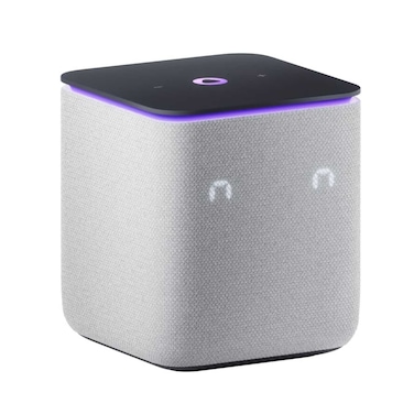 يانغو ياسمينا ميدي – مكبر صوت ذكي مزود بالذكاء الاصطناعي ويدعم الواي فاي والبلوتوث (لون رمادي)