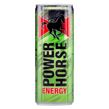 باور هورس غرين راش علبة مشروب الطاقة 250 ملل