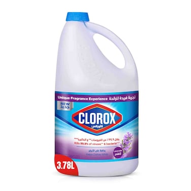 Clorox Liquid Bleach Lavender Scent, 3.78L
