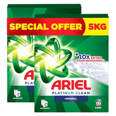 Ariel Detergent Powder, Original, 5kg
