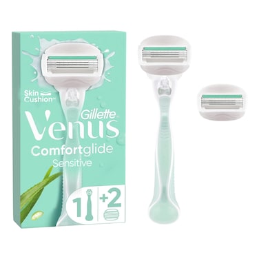 Gillette Venus Comfort Glide Sensitive 2 Blades Razor Handle