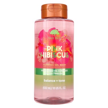 Tree Hut Pink Hibiscus Foaming Gel Wash, 532ml