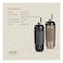 LePresso Coffee Mug with Sleeve and Straw, Grey, 520 ml