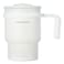 LePresso Thermo Flask Insulated Mug with Straw, White, 900 ml
