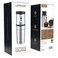 LePresso Portable Mug Burr Grinder and Coffee Maker, Silver, 250 ml