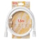Tatay Deluxe PVC Shower Hose, White, 1.5m