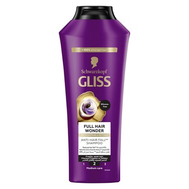 Schwarzkopf Gliss Full Hair Wonder Shampoo, 400ml