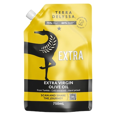 Terra Delyssa Extra Extra Virgin Olive Oil Refill, 750ml