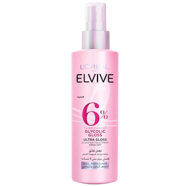 L'Oreal Paris Elvive Glycolic Gloss Leave-In Serum, 150ml