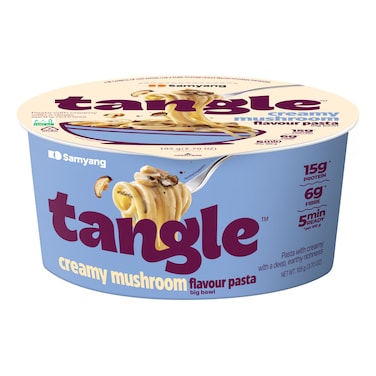 Samyang Tangle Creamy Mushroom Flavour Pasta Big Bowl, 105g