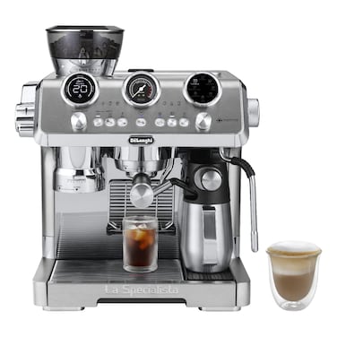 DeLonghi Coffee Machine EC9885M, 1450 W, 2.5 L, Metal, Active Temperature Control