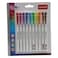 Gigis G4 Colour Ball Point Pen, Assorted, 10 PCS