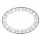 Callista, Oval Plate, 36cm