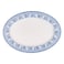 Plethora, Grey Rim Oval Plate, 36cm