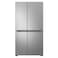 LG Side by Side Refrigerator GR-B267KLJW, Prime Silver, 2 Doors