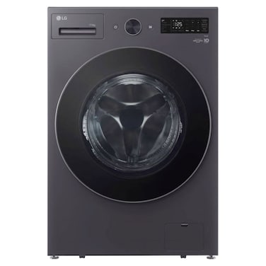 LG F0Z8DYPK4 17.5kg Fully Automatic Front Load Washing Machine with Inverter Direct Drive and Steam, Graphite