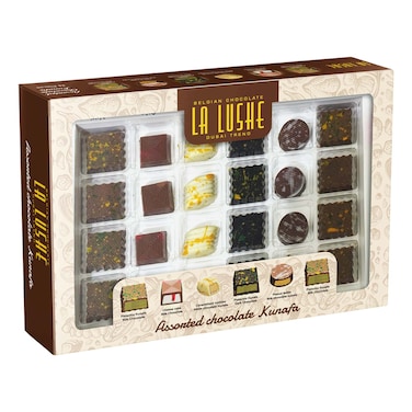La Lushe Kunafa Assorted Chocolate, 315g