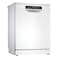 Bosch Series 6 Freestanding Dishwasher, SMS6HMW76M, 13 Place Settings, Home Connect, White