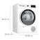 Bosch Series 4 Condenser Tumble Dryer WTN86201GC, 8 kg, AutoDry Technology, Stainless Steel, White