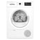 Bosch Series 4 Condenser Tumble Dryer WTN86201GC, 8 kg, AutoDry Technology, Stainless Steel, White