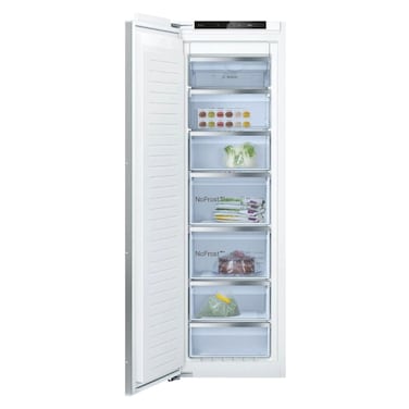 Bosch Series 6 Built-in Freezer Refrigerator GIN81AEE0M, White, 235 L, 1 Door