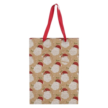 Paper Bag Santa Printed 1182637, Dark Green