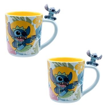 Disney Stitch Hawaiian 3D Mug, 2 PCS