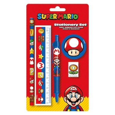 Super Mario Essential Stationery Set