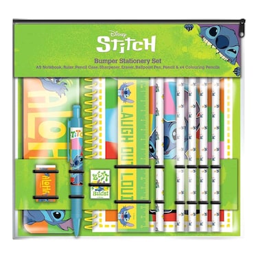 Disney Stitch Best Buds Bumper Stationery Set