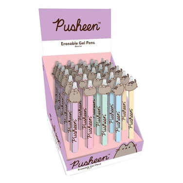 Pusheen the Cat Erasable Blue Ink Gel Pens