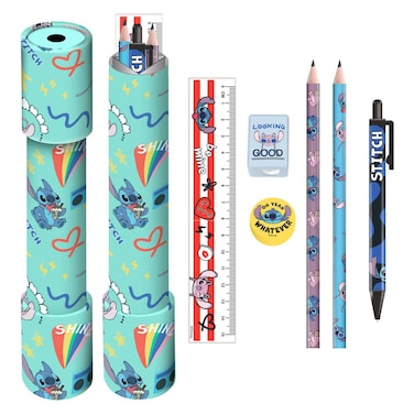 Disney Stitch Kaleidoscope Stationery Set
