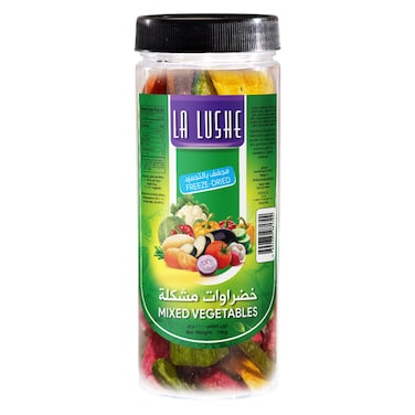 La Lushe Freeze Dried Mixed Vegetables, 100g