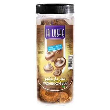 لا لوش فطر مجفف بالتجميد بنكهة باربكيو، 110 غرام