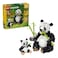 Lego Creator 3-in-1 Wild Animals: Panda Family Building Toy 31165