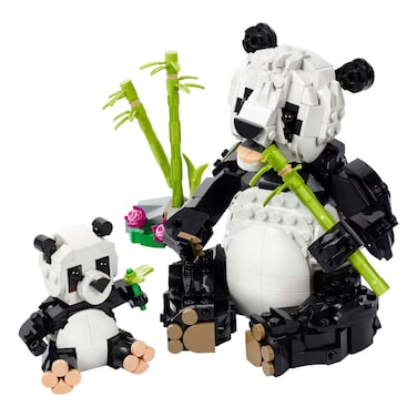 Lego Creator 3-in-1 Wild Animals: Panda Family Building Toy 31165