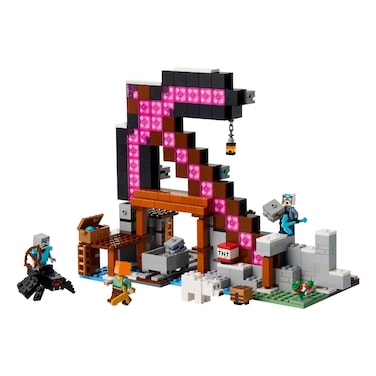 Lego Minecraft The Pickaxe Mine Building Toy 21277